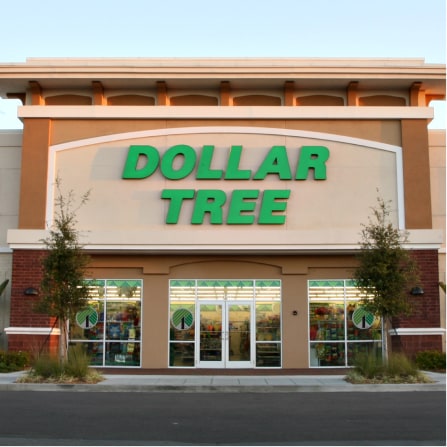 This photo is of a Dollar Tree storefront.